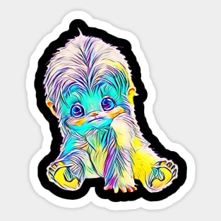 Monkey Sticker